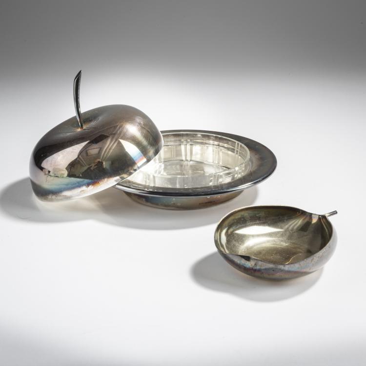 Bild 1 zu Objekt, Anbietschale 'Fleuron', um 1965, Christofle, Paris, 155B 358