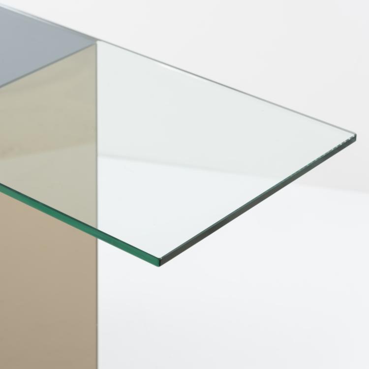 Bild 1 zu Objekt, 'Blok' console table, 1971, Nanda Vigo, Acerbis International, Bergamo, 155A 165