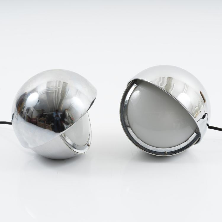 Bild 2 zu Objekt, Two table lights, c. 1965, Lamperti, Robbiate, 155A 136