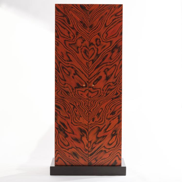 Hauptbild zu Objekt, 'Nairobi' wardrobe, c. 1989, Ettore Sottsass, Zanotta, Mailand, 155A 247