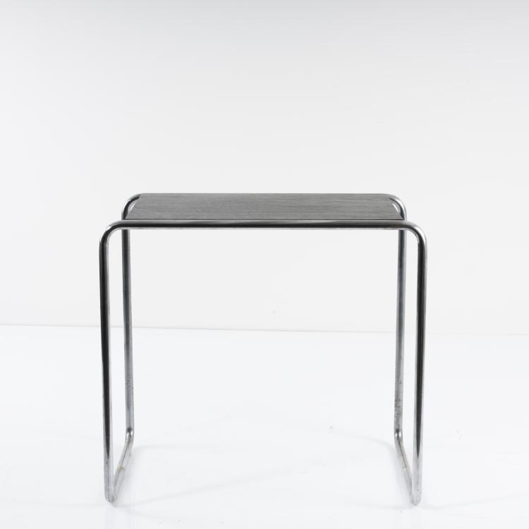 Hauptbild zu Objekt, Beistelltisch 'B 9', 1925/26, Marcel Breuer, Thonet, Frankenberg, 155B 261