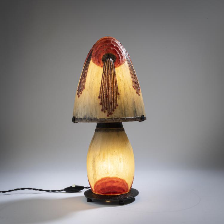 Bild 1 zu Objekt, Tischleuchte 'Fruits tropicaux', 1925, Gabriel Argy-Rousseau, Argy-Rousseau, Gabriel, Paris, 156B 79