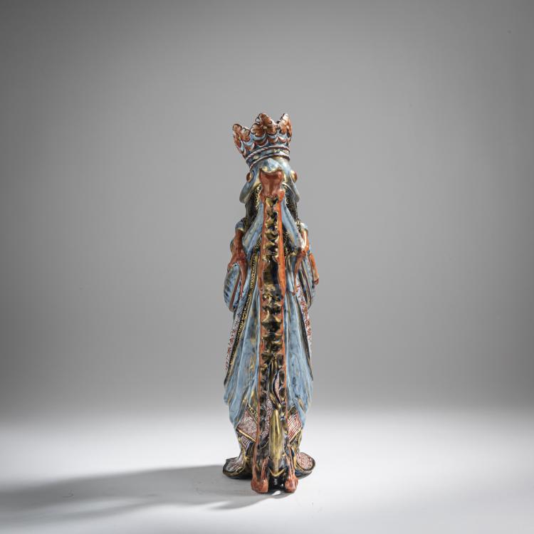 Bild 5 zu Objekt, 'Sauterelle' pitcher, c. 1882-84, Emile Gall&eacute;, Gall&eacute;, &Eacute;mile, Nancy, 156C 598