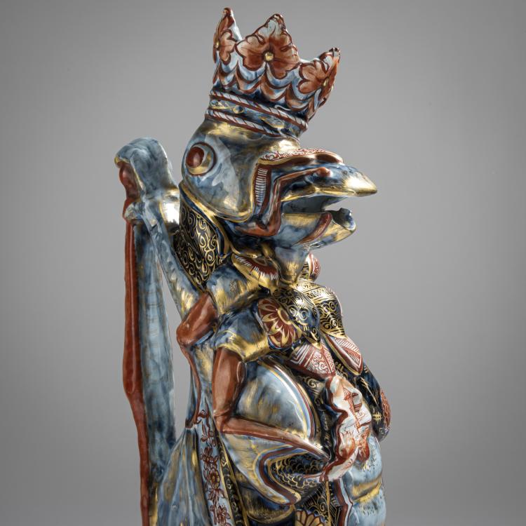 Bild 6 zu Objekt, 'Sauterelle' pitcher, c. 1882-84, Emile Gall&eacute;, Gall&eacute;, &Eacute;mile, Nancy, 156C 598