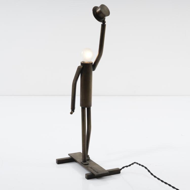 Hauptbild zu Objekt, Futurism table light, 1930, Fortunato Depero (after), Studio New York, 155A 4