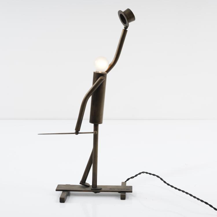 Bild 1 zu Objekt, Futurism table light, 1930, Fortunato Depero (after), Studio New York, 155A 4