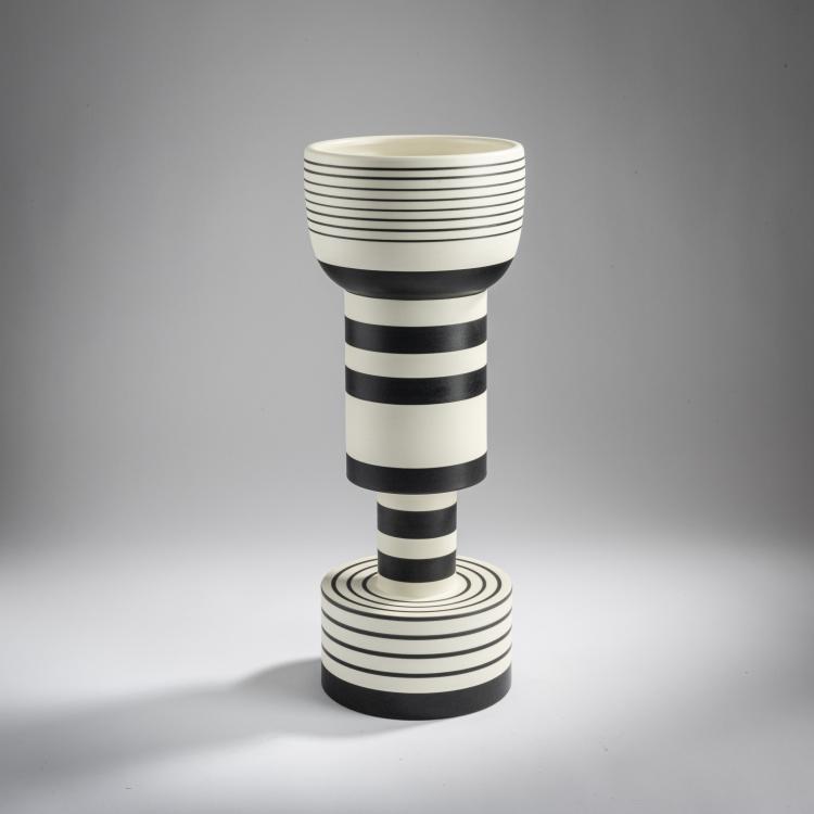 Bild 1 zu Objekt, Vase '502', c. 1959, Ettore Sottsass, Bitossi, Montelupo, 155A 85