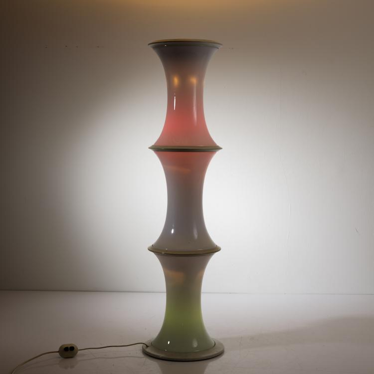 Bild 1 zu Objekt, Stehleuchte 'Bamboo', um 1970, Enrico Tronconi, Tronconi, Corsico, 155A 195