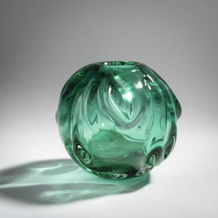 Hauptbild zu Objekt, Vase 'Sommerso', um 1939, Flavio Poli, Seguso Vetri d'Arte, Murano, 155C 857