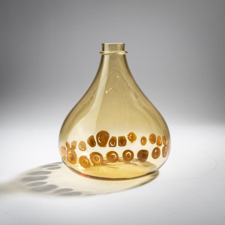 Hauptbild zu Objekt, Vase with murrine ribbon, 1968, Gianmaria Potenza, La Murrina, Murano, 155C 945