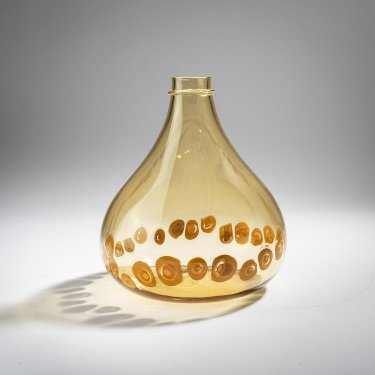 Bild 1 zu Objekt, Vase with murrine ribbon, 1968, Gianmaria Potenza, La Murrina, Murano, 155C 945