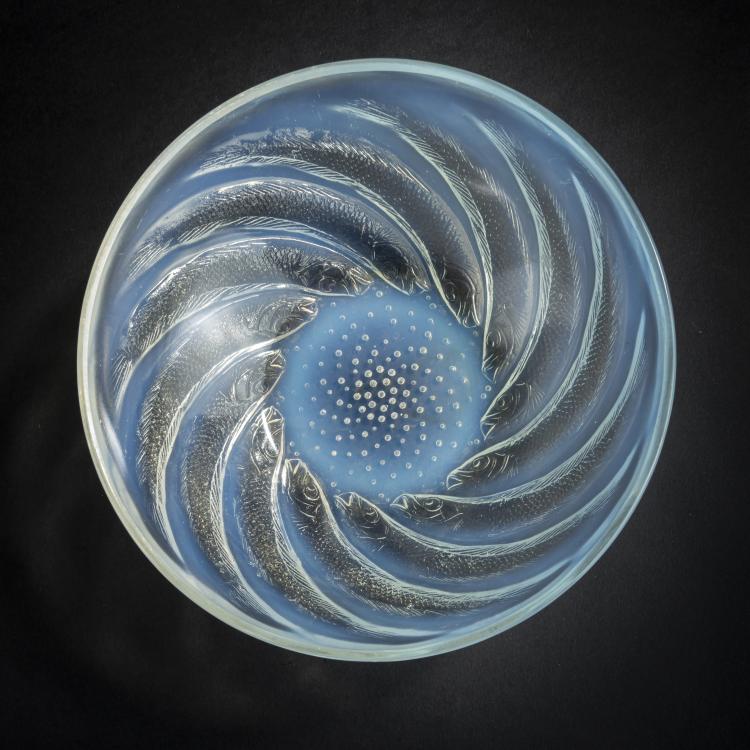 Hauptbild zu Objekt, 'Poissons N&deg; 1' bowl, 1921, Ren&eacute; Lalique, Lalique, Wingen-sur-Moder, 156A 12
