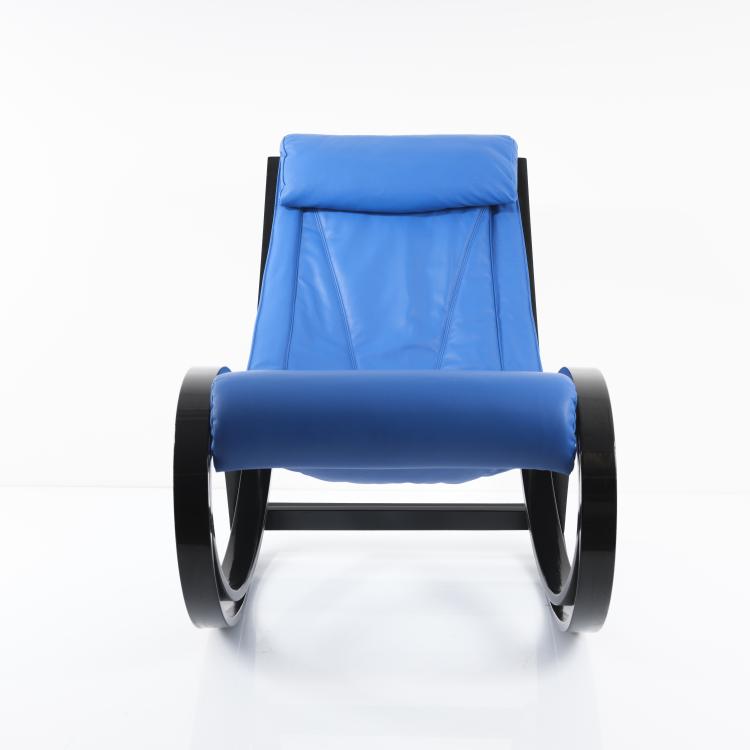 Bild 1 zu Objekt, 'Sgarsul' rocking chair, 1962, Gae Aulenti, Poltronova, Pistoia, 155A 119