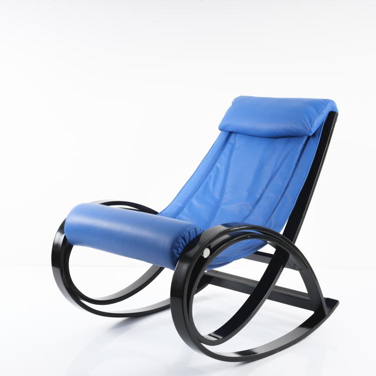 Bild 3 zu Objekt, 'Sgarsul' rocking chair, 1962, Gae Aulenti, Poltronova, Pistoia, 155A 119
