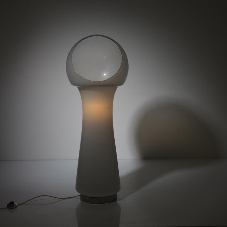 Bild 1 zu Objekt, Floor lamp, 1970s, Aldo Nason (attributed), Mazzega, Murano (zugeschrieben), 155A 202