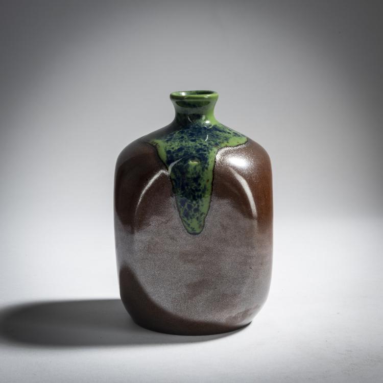 Hauptbild zu Objekt, Vase, c. 1900, Jakob Julius Scharvogel, Scharvogel, J. J., M&uuml;nchen, 156C 623