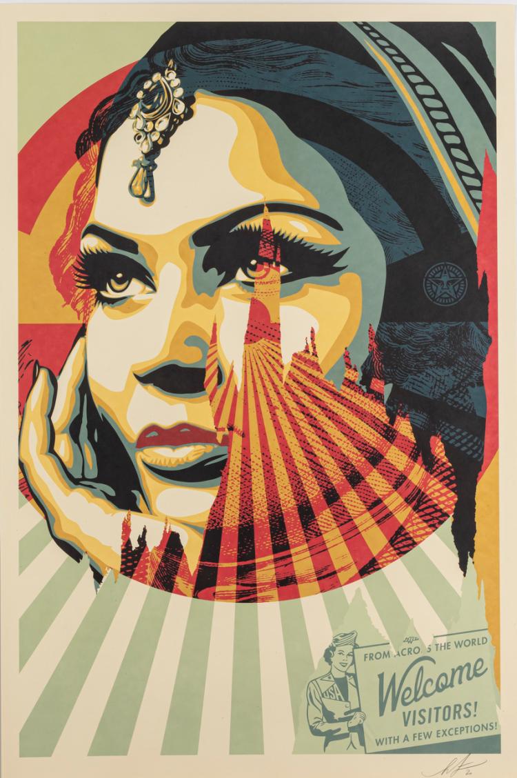Hauptbild zu Objekt, 'Target Exceptions', 2020, Shepard Fairey (Obey), 157C 673