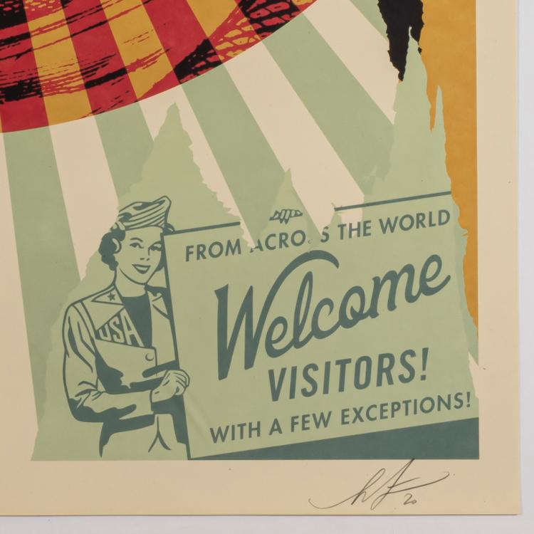 Bild 1 zu Objekt, 'Target Exceptions', 2020, Shepard Fairey (Obey), 157C 673