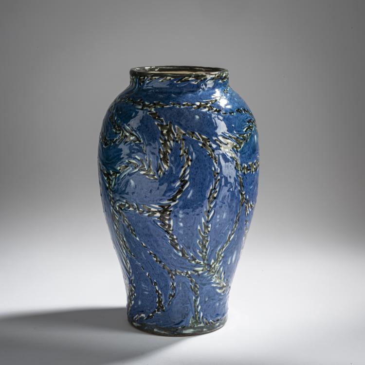 Hauptbild zu Objekt, Vase (Branches), 1916, Max Laeuger, Laeuger, Max, Kandern, 156C 609