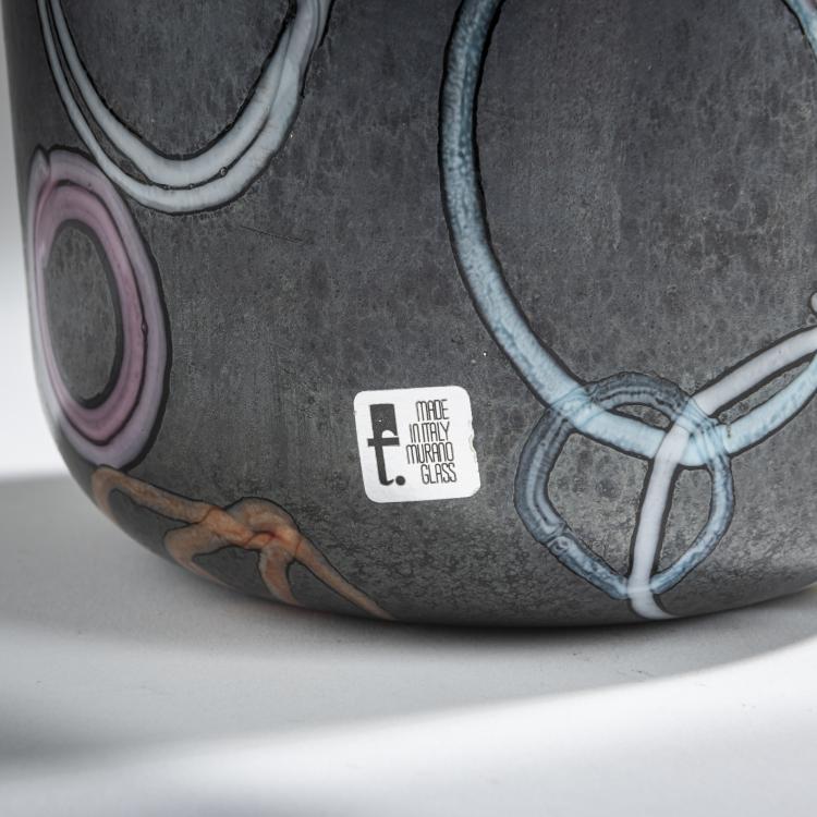 Bild 3 zu Objekt, Vase 'Nerox strisce', 1960, Pollio Perelda, Toso, Fratelli, Murano, 155C 898