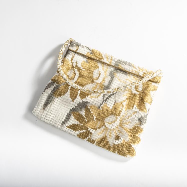 Bild 3 zu Objekt, Abendtasche mit stilisierten Sonnenblumen, 20. Jh., 157F 1386