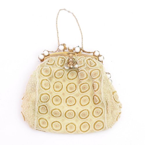 Evening bag with circles, c. 1930
