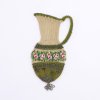 Pouch in the shape of a jug with rose border, 2nd half of the 19th century