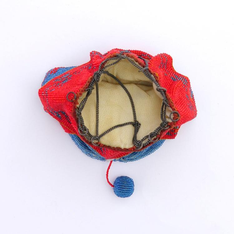 Bild 1 zu Objekt, Pouch with strips, 2nd half of the 19th century, 159D 773