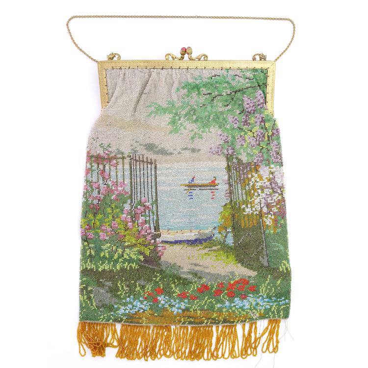 Bild 1 zu Objekt, Bag with lake, c. 1920, 159D 891