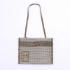Cut aluminium flap bag 'M', c. 1920