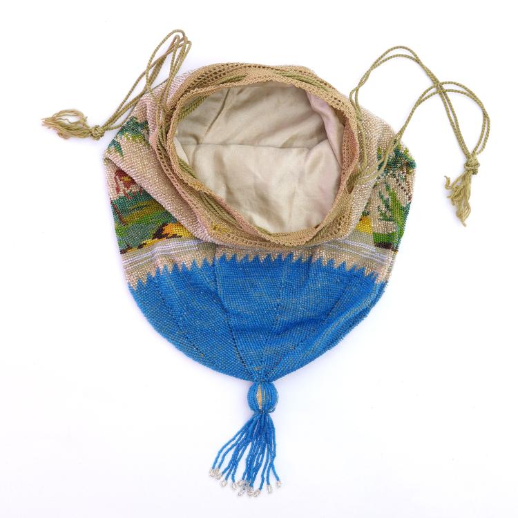 Bild 1 zu Objekt, Pouch with angler, 2nd half of the 19th century, 159D 792