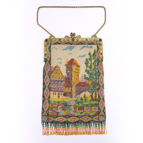 Bag with Nuremberg castle, c. 1910