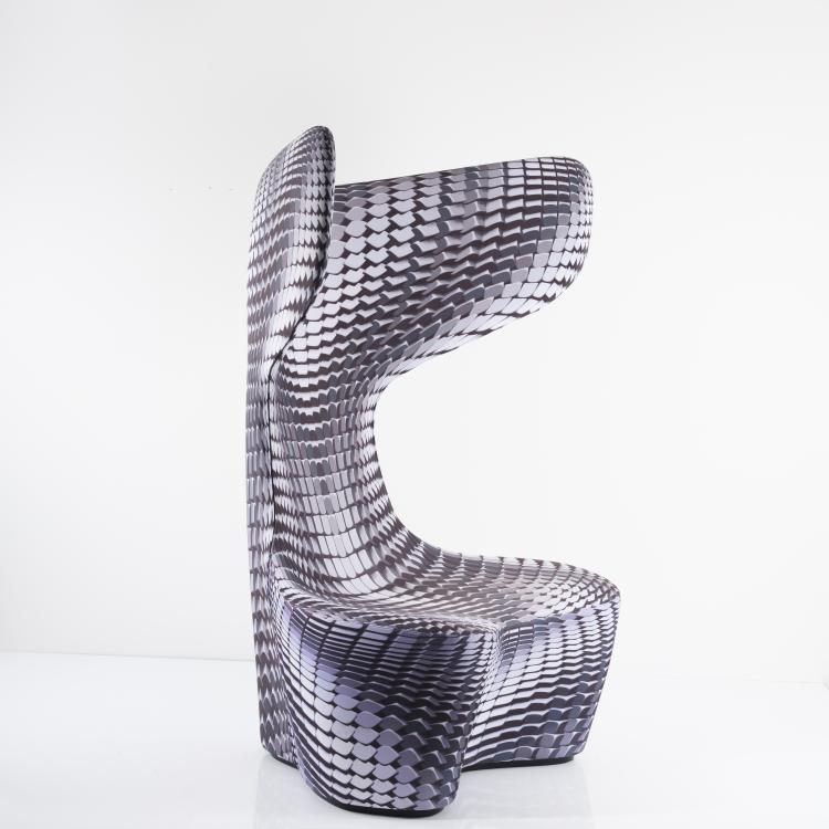 Bild 1 zu Objekt, Armlehnsessel 'Drum Chair Nr. 1', 2016, Mac Stopa, Cappellini, Mailand, 155B 591