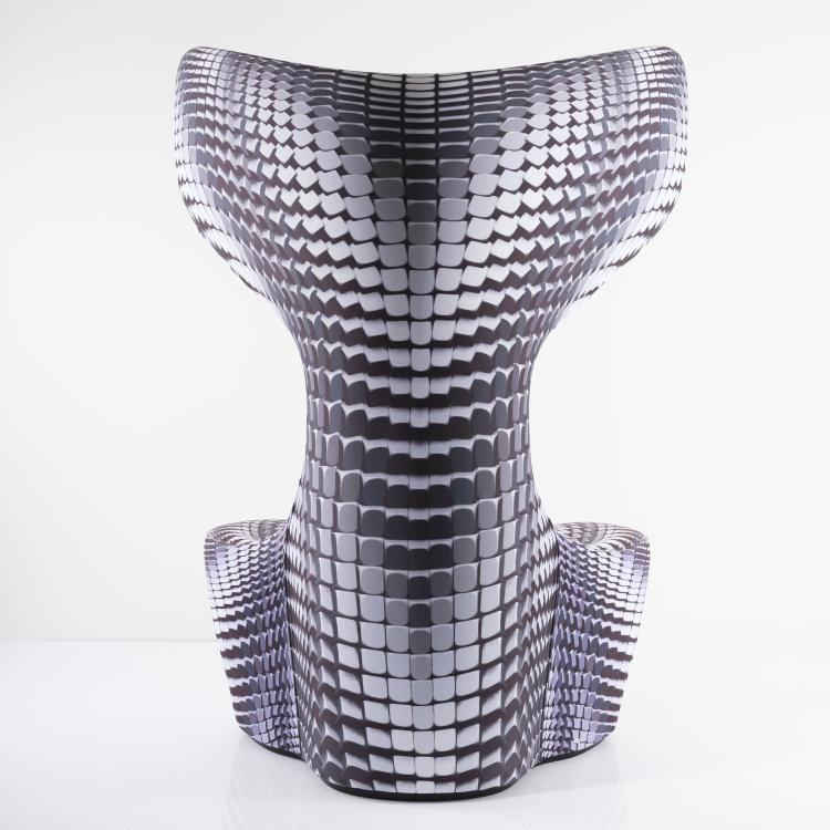 Bild 3 zu Objekt, Armlehnsessel 'Drum Chair Nr. 1', 2016, Mac Stopa, Cappellini, Mailand, 155B 591