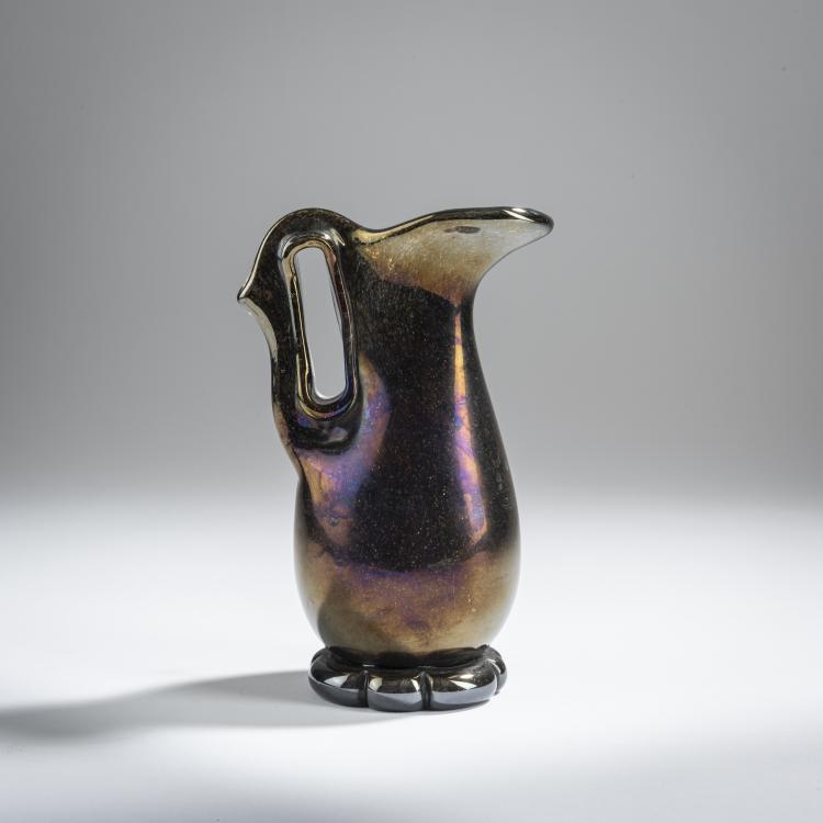 Hauptbild zu Objekt, Kanne 'Eugeneo', 1951, Ercole Barovier, Barovier & Toso, Murano, 155C 830