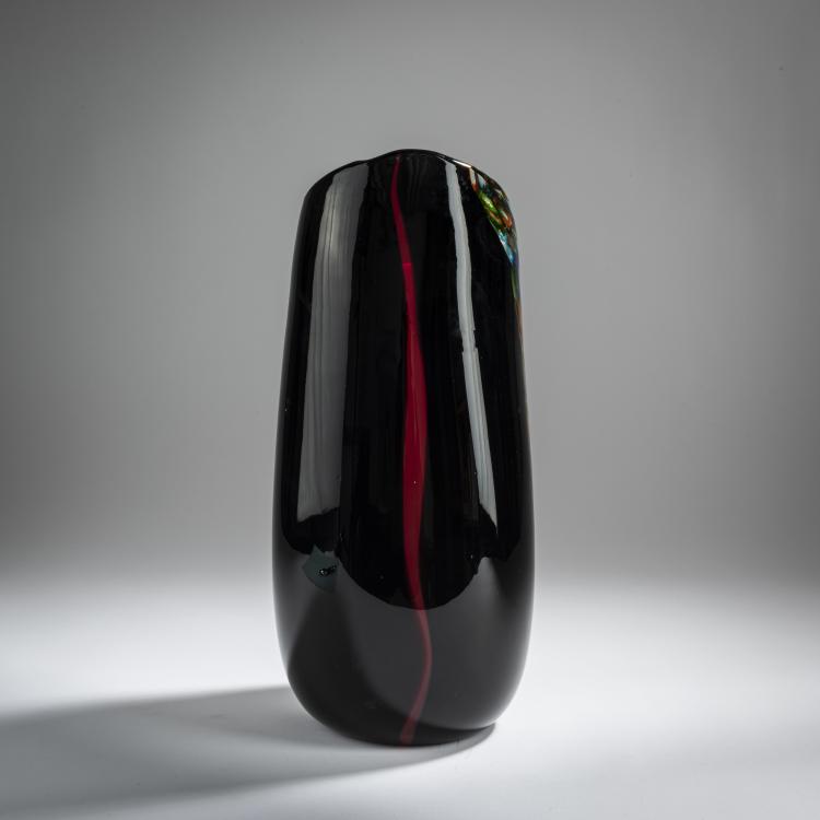 Bild 1 zu Objekt, 'Con fasce e murrine' vase, c. 1956, Anzolo Fuga, A.Ve.M., Murano, 155C 913