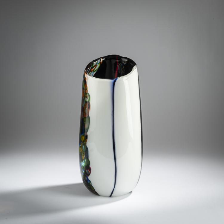 Bild 3 zu Objekt, 'Con fasce e murrine' vase, c. 1956, Anzolo Fuga, A.Ve.M., Murano, 155C 913