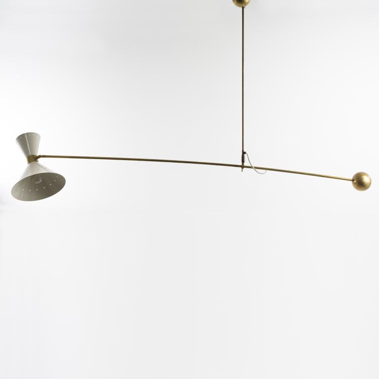 Hauptbild zu Objekt, Ceiling light, c. 1954, Italien, 155A 36
