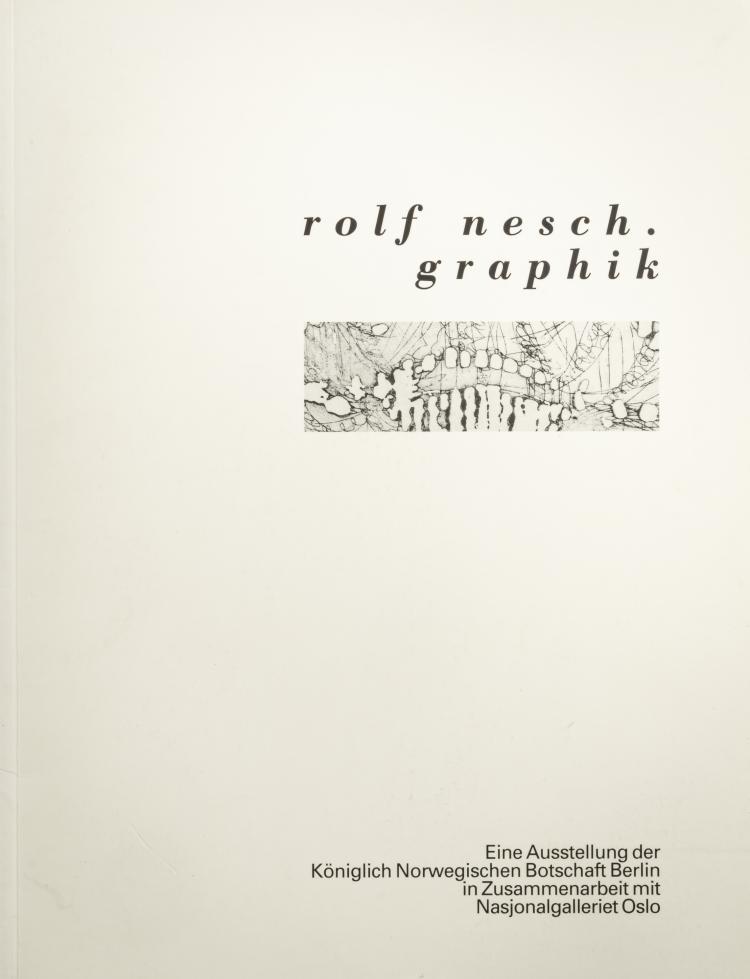 Hauptbild zu Objekt, Rolf Nesch. Graphik, 2002, Rolf Nesch, 155B 737