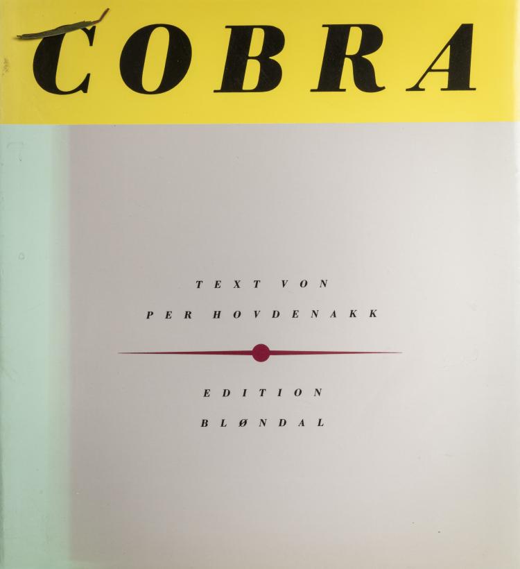Hauptbild zu Objekt, Cobra. Zwei Verl&auml;ufe, 1989, Gruppe CoBrA, 155B 691