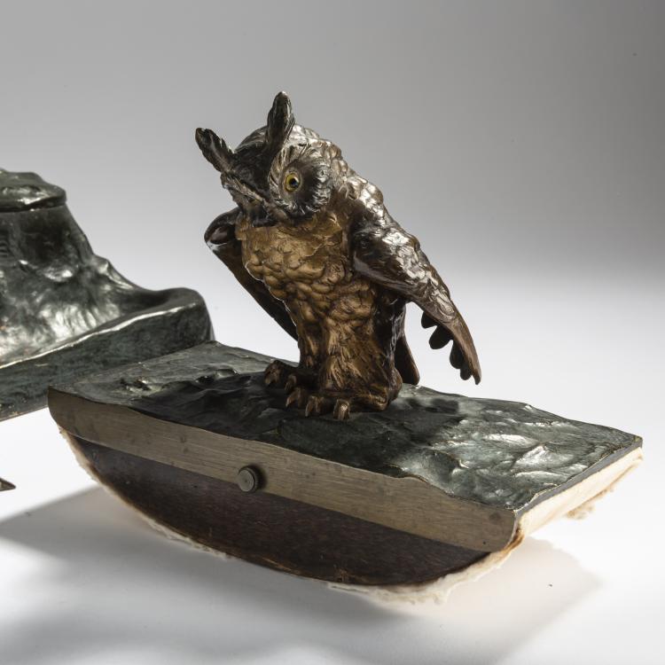 Bild 1 zu Objekt, 'Owls' writing set, c. 1900, Wien, 156C 579