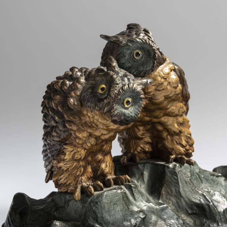Bild 2 zu Objekt, 'Owls' writing set, c. 1900, Wien, 156C 579