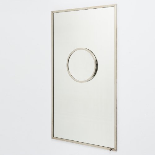 Wall mirror with magnifying mirror, 1989