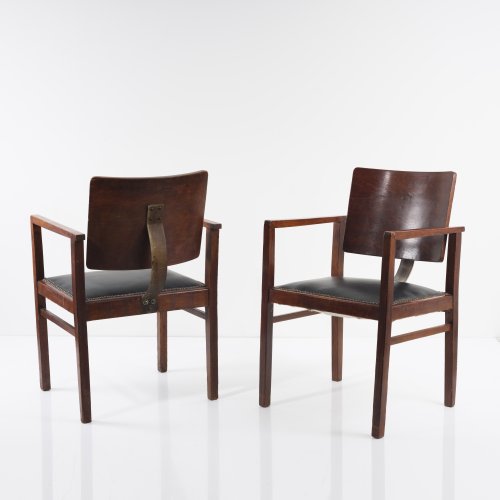 Two armchairs, c. 1930