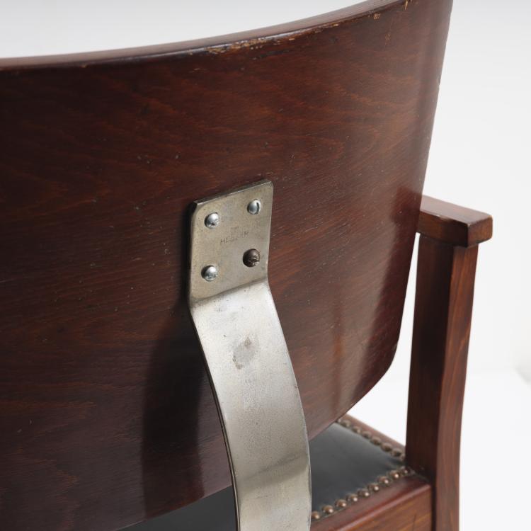 Bild 8 zu Objekt, Zwei Armlehnst&uuml;hle, 1930er Jahre, Lajos Kozma (zugeschrieben), Heisler, Jozsef (zugeschrieben), 155B 279