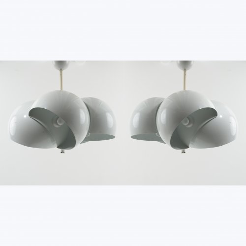 2 'Giunione' ceiling lights, 1970