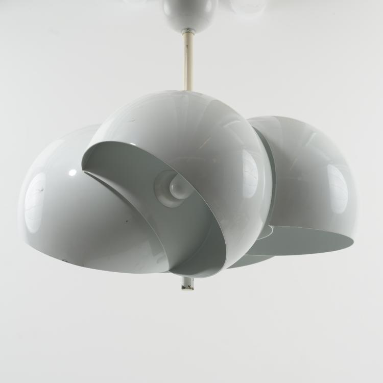 Bild 3 zu Objekt, 2 'Giunione' ceiling lights, 1970, Vico Magistretti, Artemide, Mailand, 157B 485
