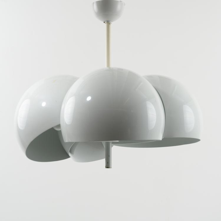 Bild 5 zu Objekt, 2 'Giunione' ceiling lights, 1970, Vico Magistretti, Artemide, Mailand, 157B 485