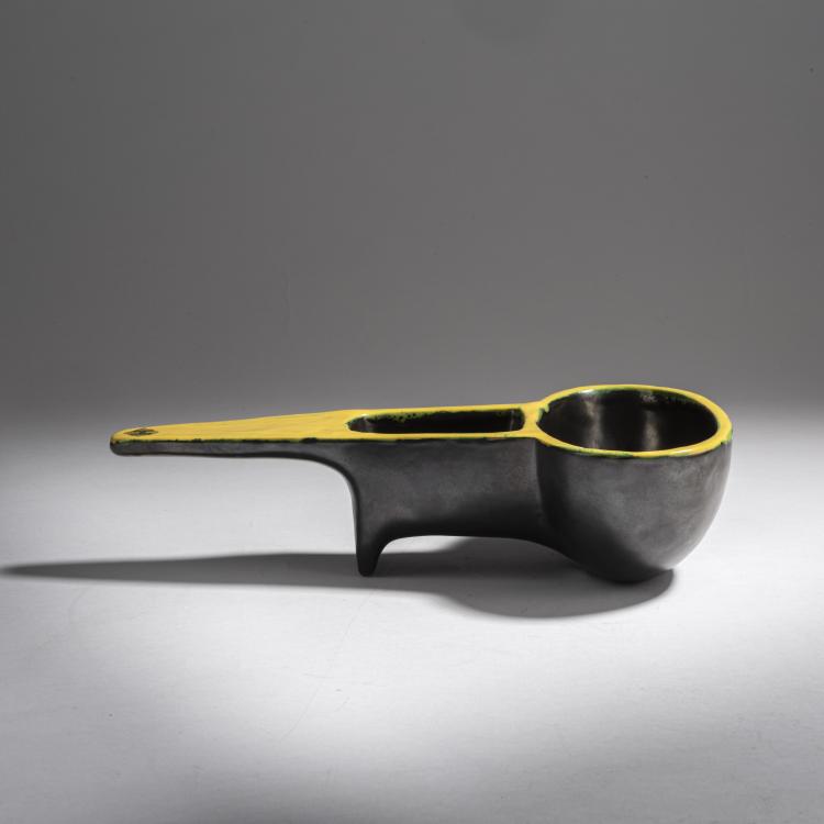 Bild 3 zu Objekt, Handgeformte Bonbon-Schale '194-A', 1958, Ettore Sottsass, Bitossi, Montelupo; Il Sestante, Mailand, 155A 88