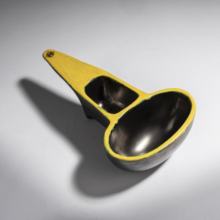 Bild 4 zu Objekt, Handgeformte Bonbon-Schale '194-A', 1958, Ettore Sottsass, Bitossi, Montelupo; Il Sestante, Mailand, 155A 88